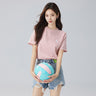 Casual Simple Top Embroidered Round Neck T-Shirt